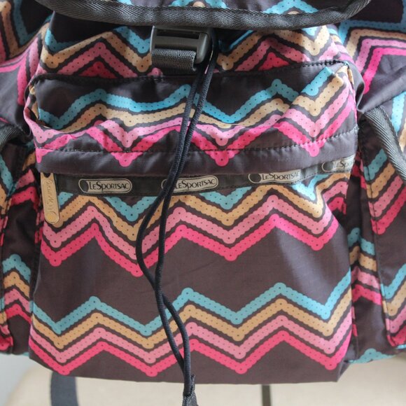 LeSportsac Chevron Drawstring Backpack main image 11
